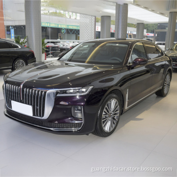 510km العلم طوق الطبعة أربعة مقاعد سيارة Hongqi E-HS9 سيارات الدفع الرباعي شراء سيارة كهربائية Hongqi H9 E-HS9 4 مقعد كهربائي